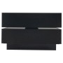 okwish Couchtisch mit Drehfunktion Stauraum Wohnzimmer 60x60x38cm Schwarz_8