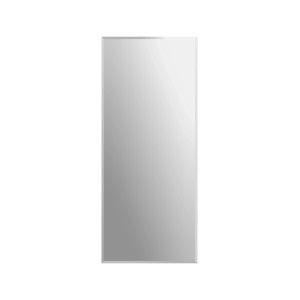 Rechteckiger Kristall-Facettenspiegel Gennil, 39x92 cm, für Bad oder WC.