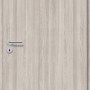 Zimmertür CPL Eiche Silber, 75x203 cm, Linksanschlag, Holznachbildung.