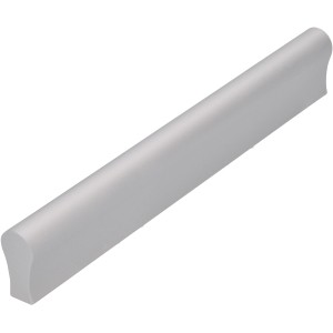 Siro Möbelgriff 1906F, Aluminium matt, Lochabstand 128 mm.