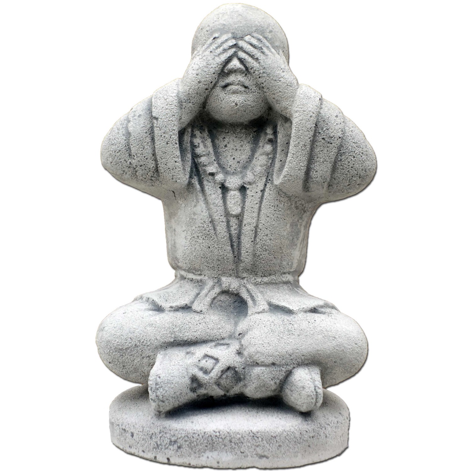Orbis GartendekorationFigur Buddha Hand vor Augen Beton 25 cm x 13 cm