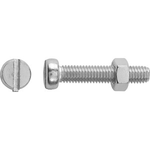 Gewindeschraube M6 x 60 mm Edelstahl A2 4 Stück