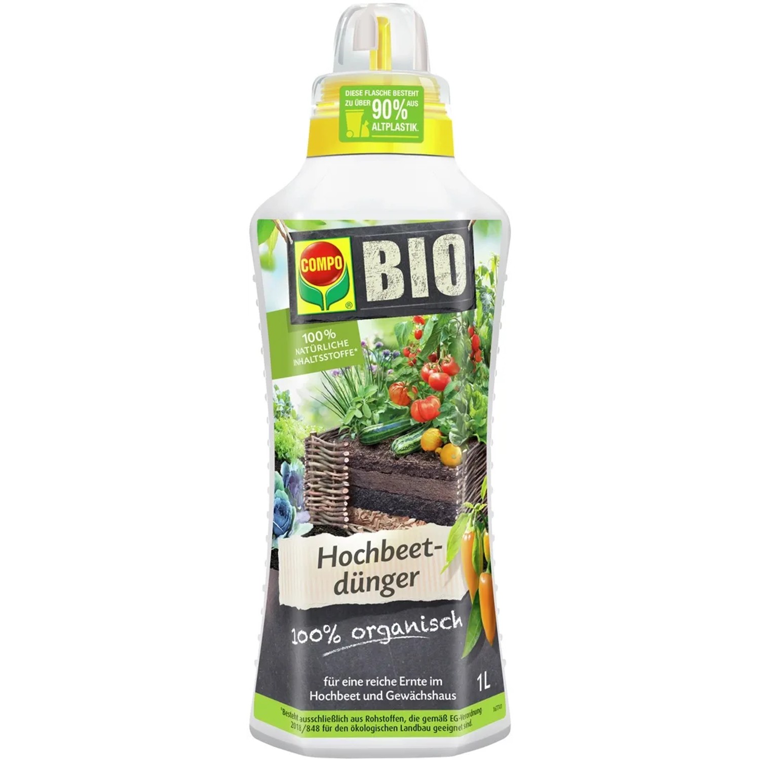 Obstbaum Dnger Flssig Compo Bio Obst- & Gemsednger 1 Liter   Organischer Flssigdnger Fr Gesunde Ernte EAN 4008398122485