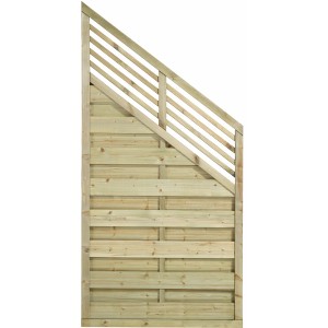 Plus Holz Sichtschutzzaun Newline Nadelholz druckimprägniert 90/180 cm x 110 cm