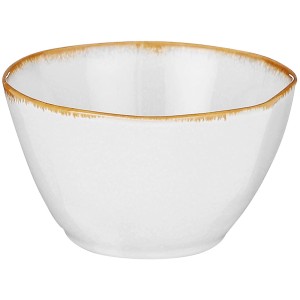 Mica Decorations Schale Tabo Weiß 5 Ø 11 cm