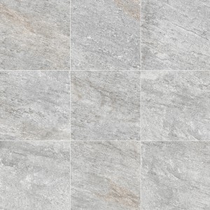 Ceramiche Serra Bodenfliese Phoenix, Feinsteinzeug grau, 32x32 cm, Steinoptik für Innen- und Außenbereich.