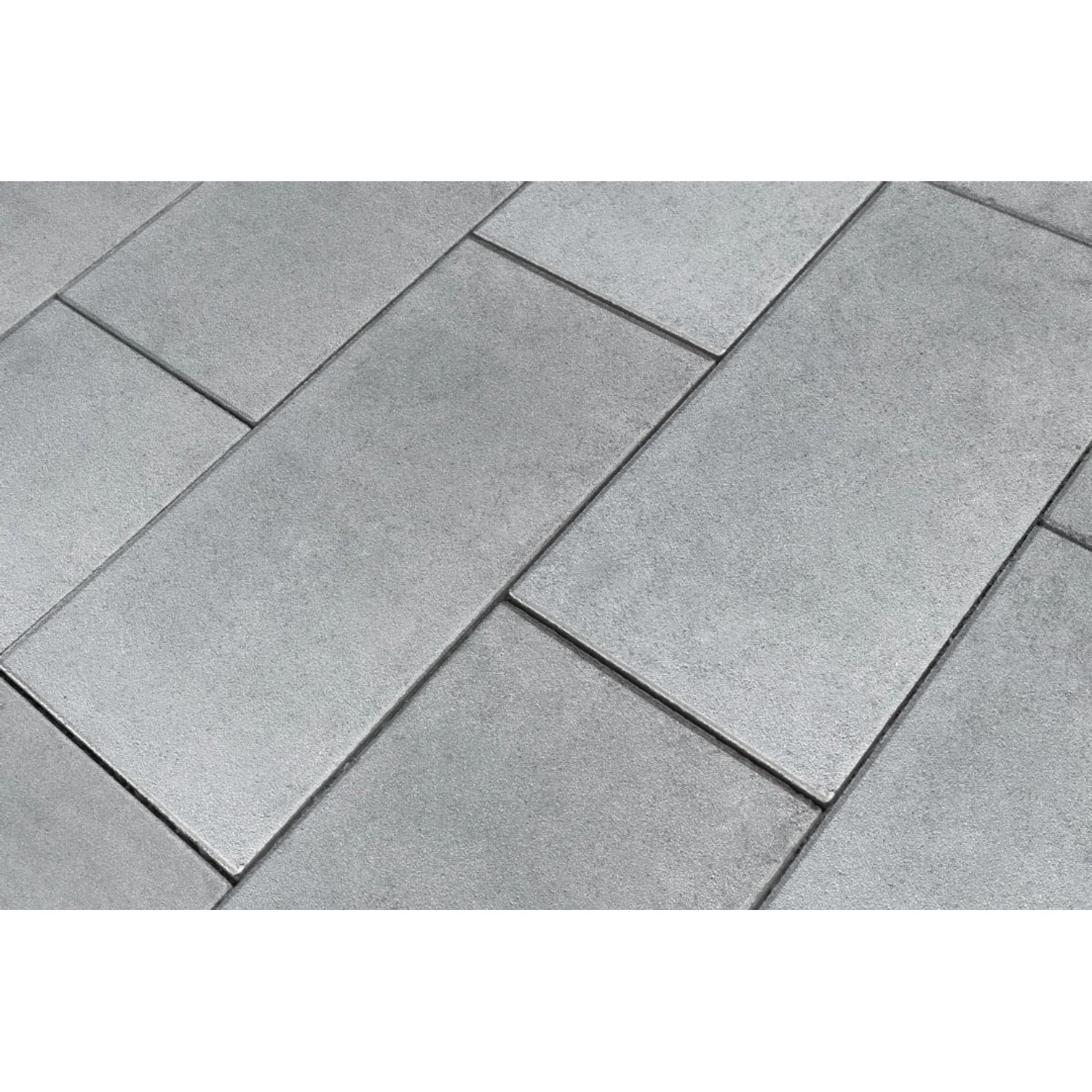 Diephaus Terrassenplatte Nano Tec Quarz, 80x40 cm, graue Betonplatten für Terrasse und Gehwege.
