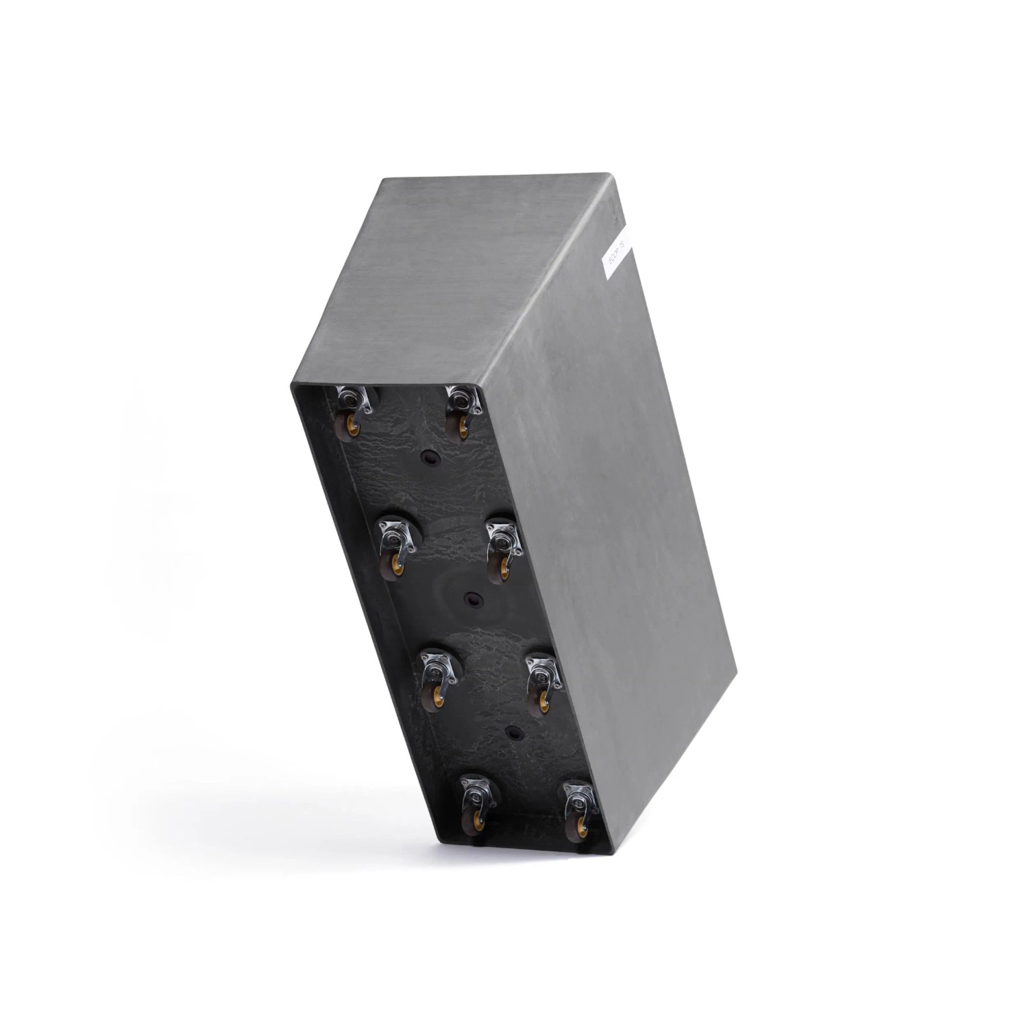 Ecopots Pflanztopf Paris Rollen Grau (HxBxT) 51 x 100 x 40 cm_4