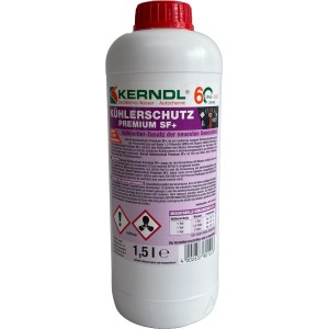 Rosa Kühlerschutz Konzentrat SF Plus von Kerndl, 1,5 Liter Flasche für optimalen Frostschutz.