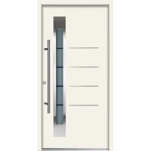 Splendoor Thermospace Haustür Berlin Prime 100x210 cm Weiß L