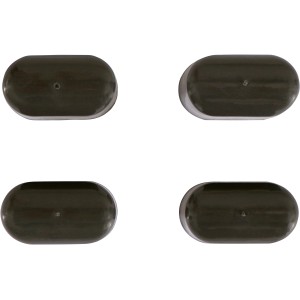 Fußkappen für Sacramento II Gartenstuhl, 4er-Set aus Kunststoff.