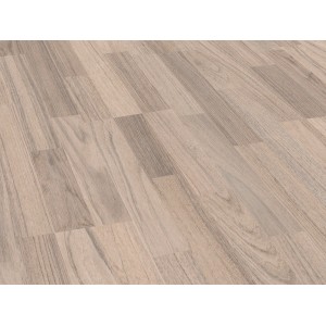 Parador Laminat Basic 400 Ocean Teak, wasserfest, 8mm stark. Laminatboden in heller Holzoptik.