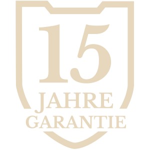 Kent & Stowe Schneidhacke: 15 Jahre Garantie.