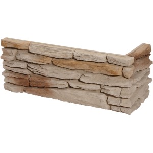 Stegu Verblender Ecke California Beige