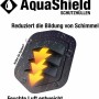 Detailaufnahme Active-Air-System der Siena Garden Schutzhülle für Sonnenschirme, reduziert Schimmelbildung.