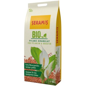 Seramis Bio-Pflanz-Granulat 6 l Sack für Pflanzen und Kräuter.