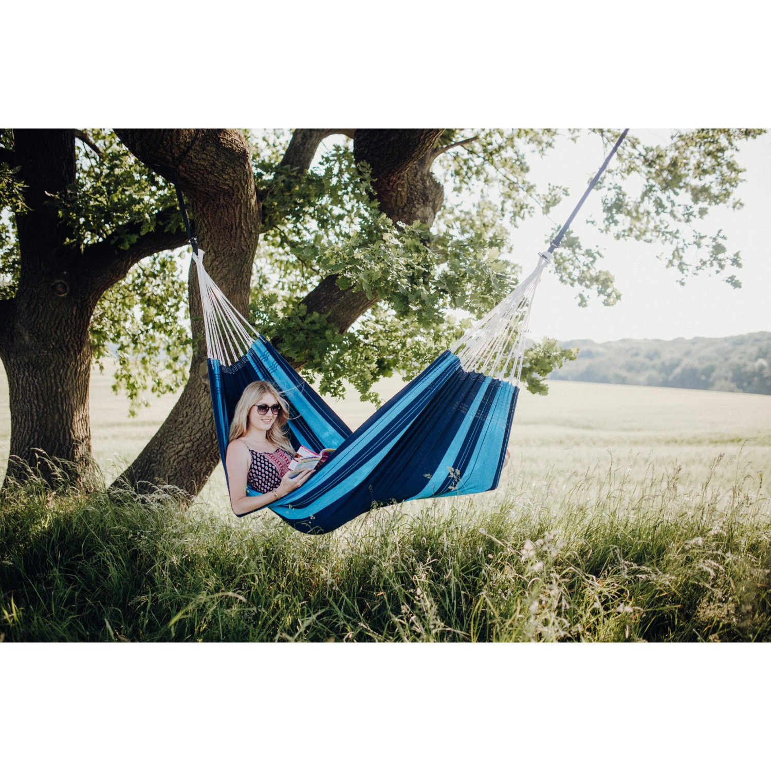 Amazonas Hängematte Santana Blue kaufen bei OBI