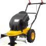 Texas Benzin-Unkrautbürste Pro Trim 600TR, gelb/schwarz, für Gartenarbeiten.
