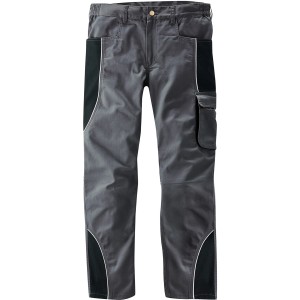 Scheibler Active Arbeitshose, anthrazit-schwarz, Gr. 56. Robuste Hose mit vielen Taschen für Arbeitskleidung.