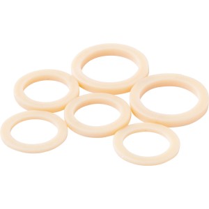 KÖRO TPE-Dichtungsringe, 6-teilig, für Mischdüsen M22, M24, M28.
