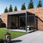 Paragon Outdoor Lamellen-Sichtschutz für Pergola Grand Tuscan 12 Grau 114x234 cm_9