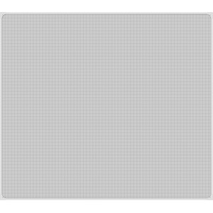 Insektenschutznetz mit Magnetrahmen für Fenster 110 cm x 130 cm Weiß