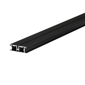 Aluprofil 45 mm x 15 mm x 4 m Schwarz