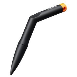 Fiskars Solid Pflanzstock: Gartenhandgerät zum Pflanzen mit Messskala bis 150mm.
