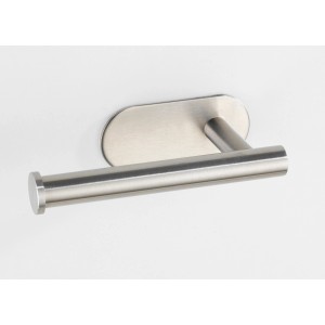 Wenko Toilettenpapierhalter Orea Matt, Edelstahl rostfrei, zur Wandmontage ohne Bohren.