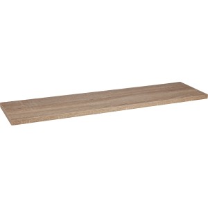 MDF-Wandregal Oldham in Sonoma Eiche, 80x20 cm, für Regale und Regalböden.