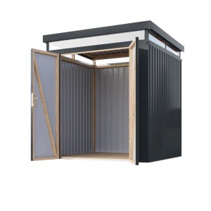 Karibu Metallgerätehaus Argos 2 Anthrazit