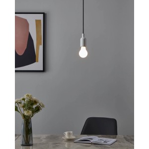 Eglo E27 LED Leuchtmittel in Globeform, 7,5 W, warmweiß, dimmbar.