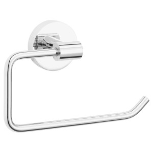 Tesa Exxcellent Toilettenpapierhalter aus Chrom, zur Wandmontage ohne Bohren.