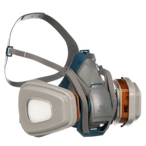 3M Atemschutz-Komplettsatz Schnellverschluss Grau 1er-Pack