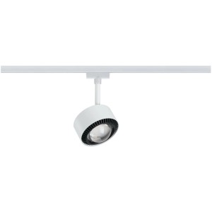 Weißer Paulmann Urail LED Spot Aldan II, 8W, dimmbar, für Schienensysteme.