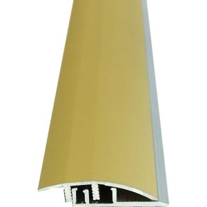 Anpassungsprofil Expert Messing, 10 mm x 33 mm, 900 mm Länge, für Laminat und Parkett.