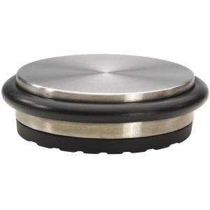 Wagner Boden-Türstopper Big Disk Edelstahl-Optik