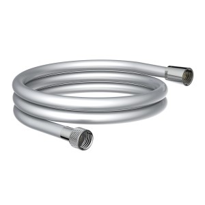 Schütte Brauseschlauch, 150 cm, Chrom, aus knickfestem Kunststoff mit Verdrehschutz.