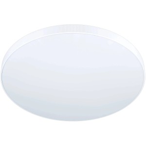 Weiße, runde Eglo LED Deckenleuchte Zubieta-A, 36W. Moderne Deckenlampe für Wohnräume.