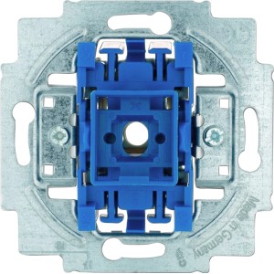 Busch-Jaeger Wechselschalter-Einsatz für Unterputzmontage, blau.