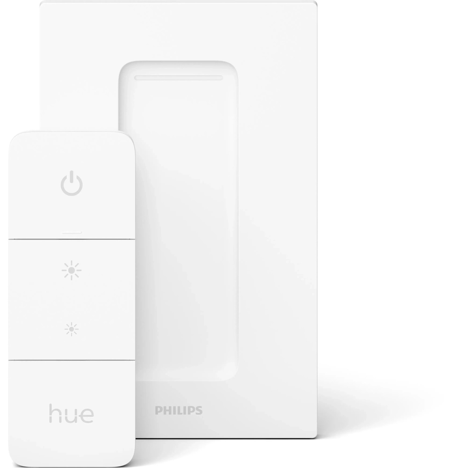 Philips Hue Dimmschalter für White Ambiance Leuchten, zur Steuerung von Licht.