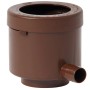 Garantia Fallrohrfilter Füllautomat De Luxe, braun, für Regentonnen und Fallrohre DN 70/100.