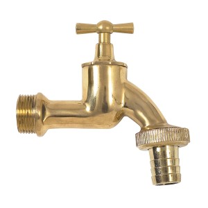 Garantia Messing-Auslaufhahn, 20 mm (3/4 Zoll) für Regentonnen und Wasserzapfstellen.