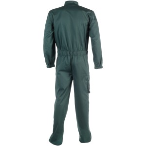 Herock Overall Eros Grün Gr. L, Arbeitskleidung mit vielen Taschen und wasserabweisend.