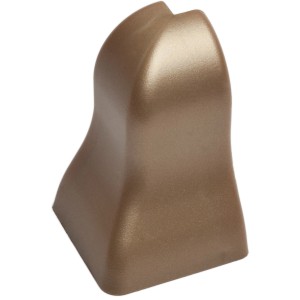 OBI Außenecke, Gold Matt, 2er-Pack für Sockelleisten, Zubehör für Laminat & Parkett.