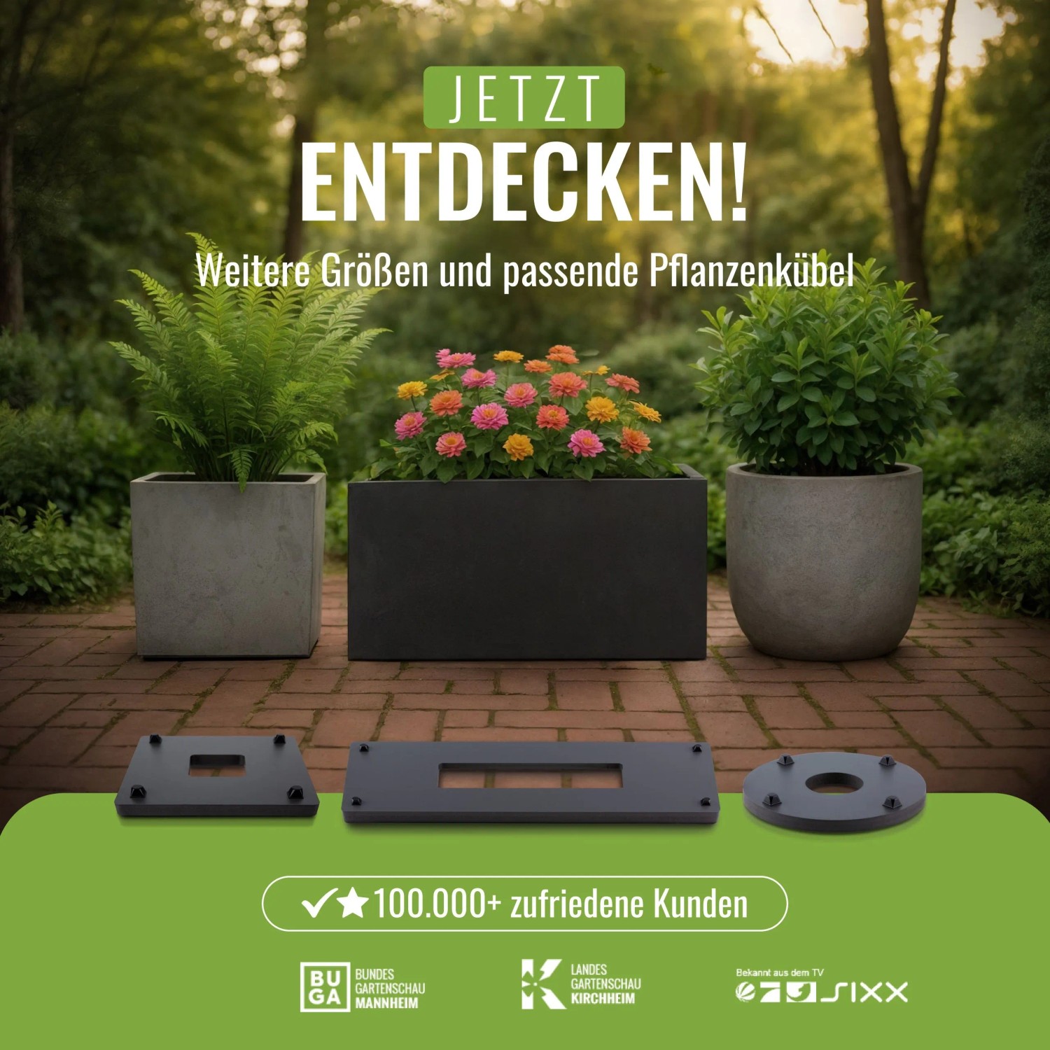 Pflanzwerk® Ultraflacher Pflanzenroller Ø 28 cm x 28cm_11