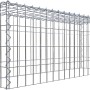Gabiona Gabione-Anbaukorb Typ 3, 40x100x30 cm, Maschenweite 5x10 cm, aus verzinktem Drahtgitter.