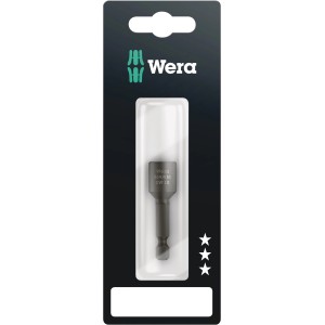Wera Steckschlüsseleinsatz, 10 mm, 1/4 Zoll Antrieb, für Außensechskantschrauben.