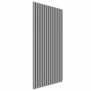 DenPanels Akkustikpaneel 120 cm x 60 cm x 2 cm Betongrau
