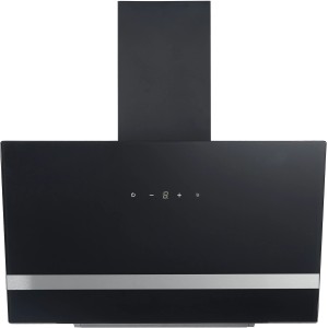 Respekta Design-Schräghaube CH24080SM Schwarz